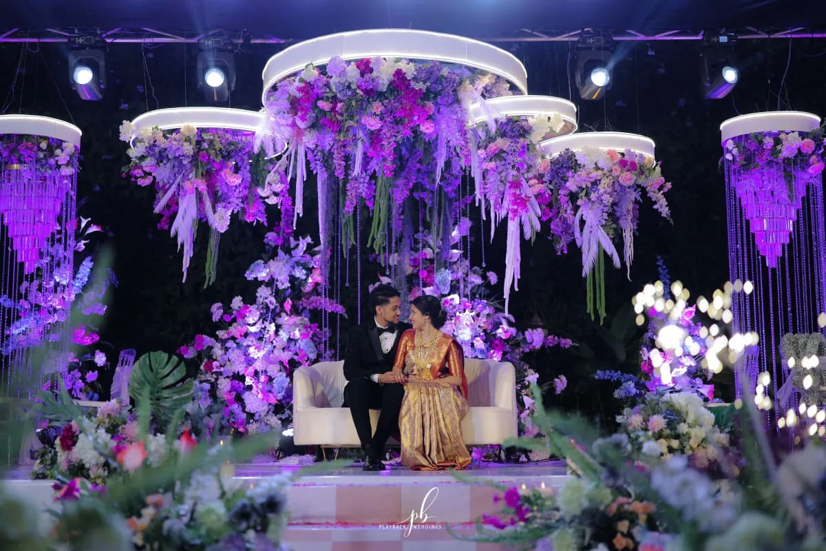 Luxury wedding and event setups managed by Pride Kitchen Caterers & Events in Kerala