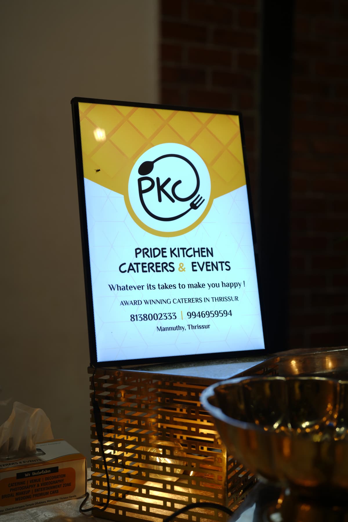 Catering Setups